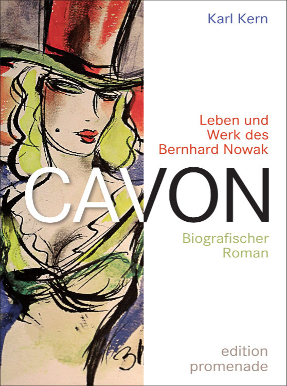 Cover Cavon Biografischer Roman Leben und Werk des Bernhard Novak